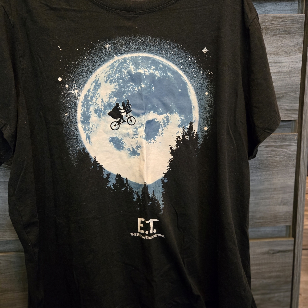 Mighty Fine E.T. Black and Blue Graphic Tee